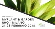 Myplant & Garden dal 21 al 23 Febbraio 2018