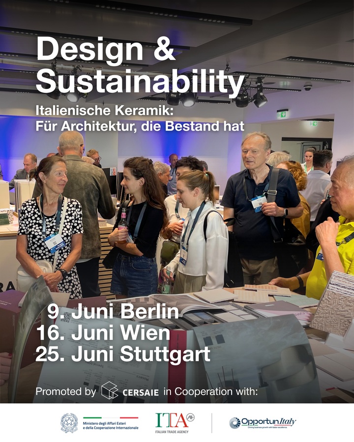 ETERNO IVICA at Ceramics of Italy: Three Events Dedicated to Design and Sustainability ETERNO IVICA at Ceramics of Italy: Three Events Dedicated to Design and Sustainability