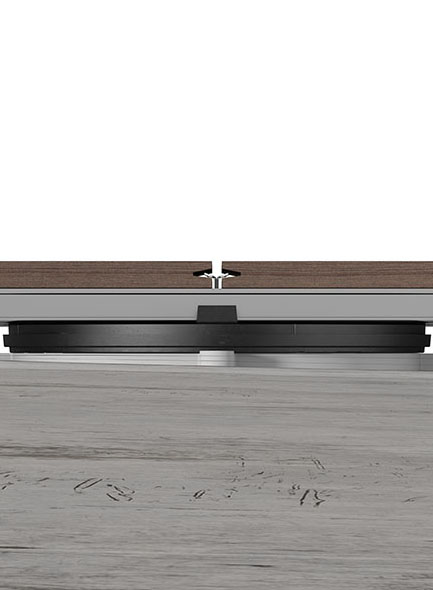 SUBSTRUCTURE WITH STAR.T SUPPORT for aluminum joist