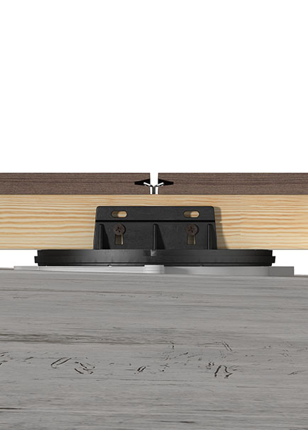 SUBSTRUCTURE WITH STAR.T SUPPORT for any kind of joist