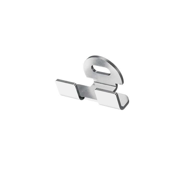 clip de tête pour lambourde en aluminium