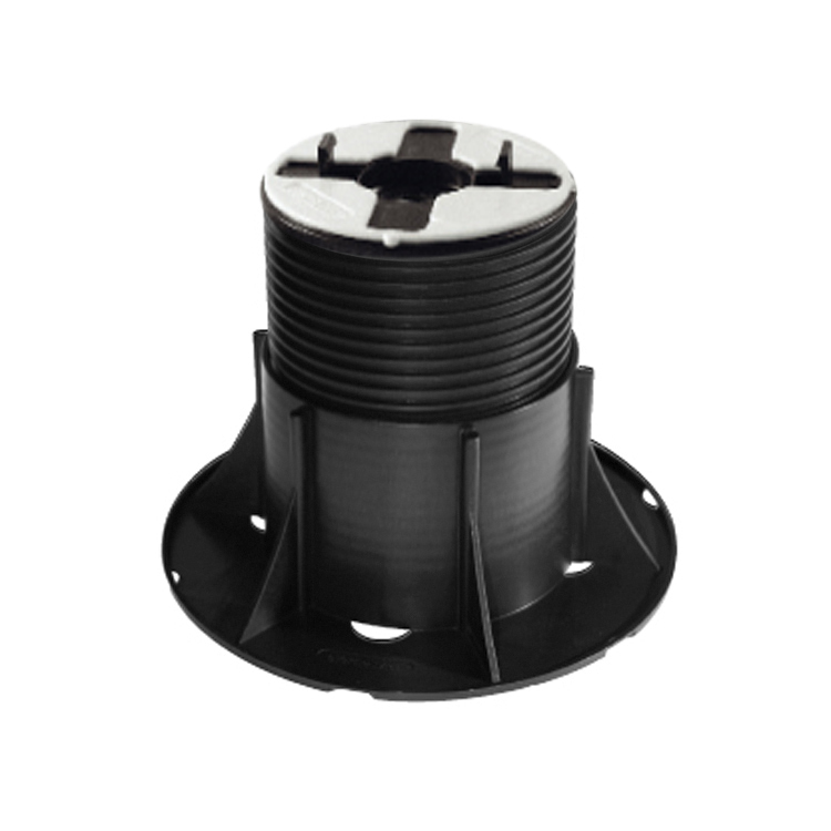 Supporto Regolabile per pavimenti sopraelevati "NEW-MAXI" NM4 (da altezza 90 a 160 mm) con testa in bimateriale (pp+gomma ) per travetto in alluminio Supporto Regolabile per pavimenti sopraelevati "NEW-MAXI" NM4 (da altezza 90 a 160 mm) con testa in bimateriale (pp+gomma ) per travetto in alluminio